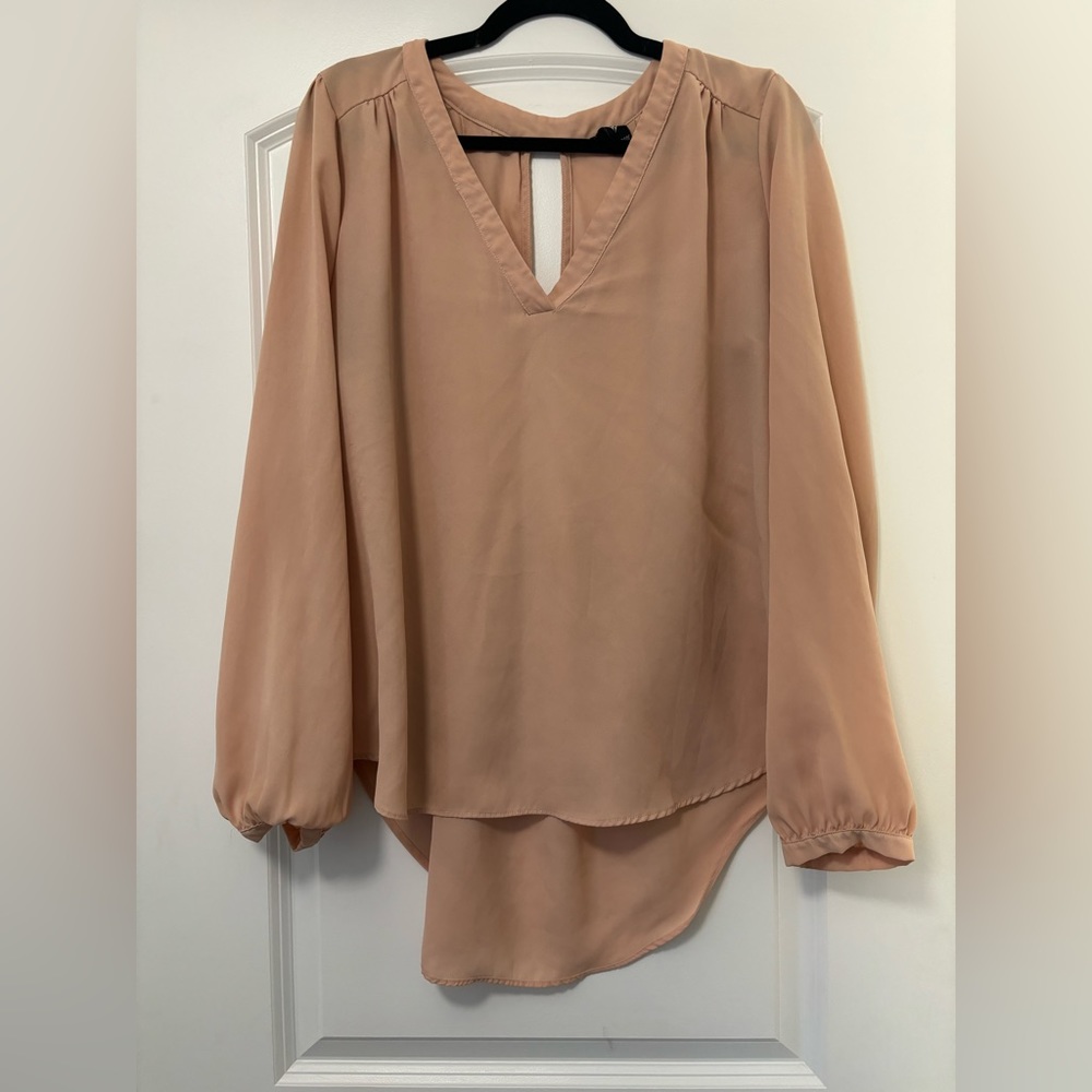 Sheer pink blouse from Windsor size L.